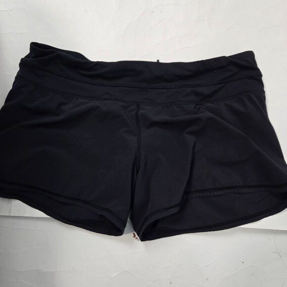 Lululemon Groovy Run Short Women's Size 10 Black Lined Running Workout Training - Picture 5 of 10